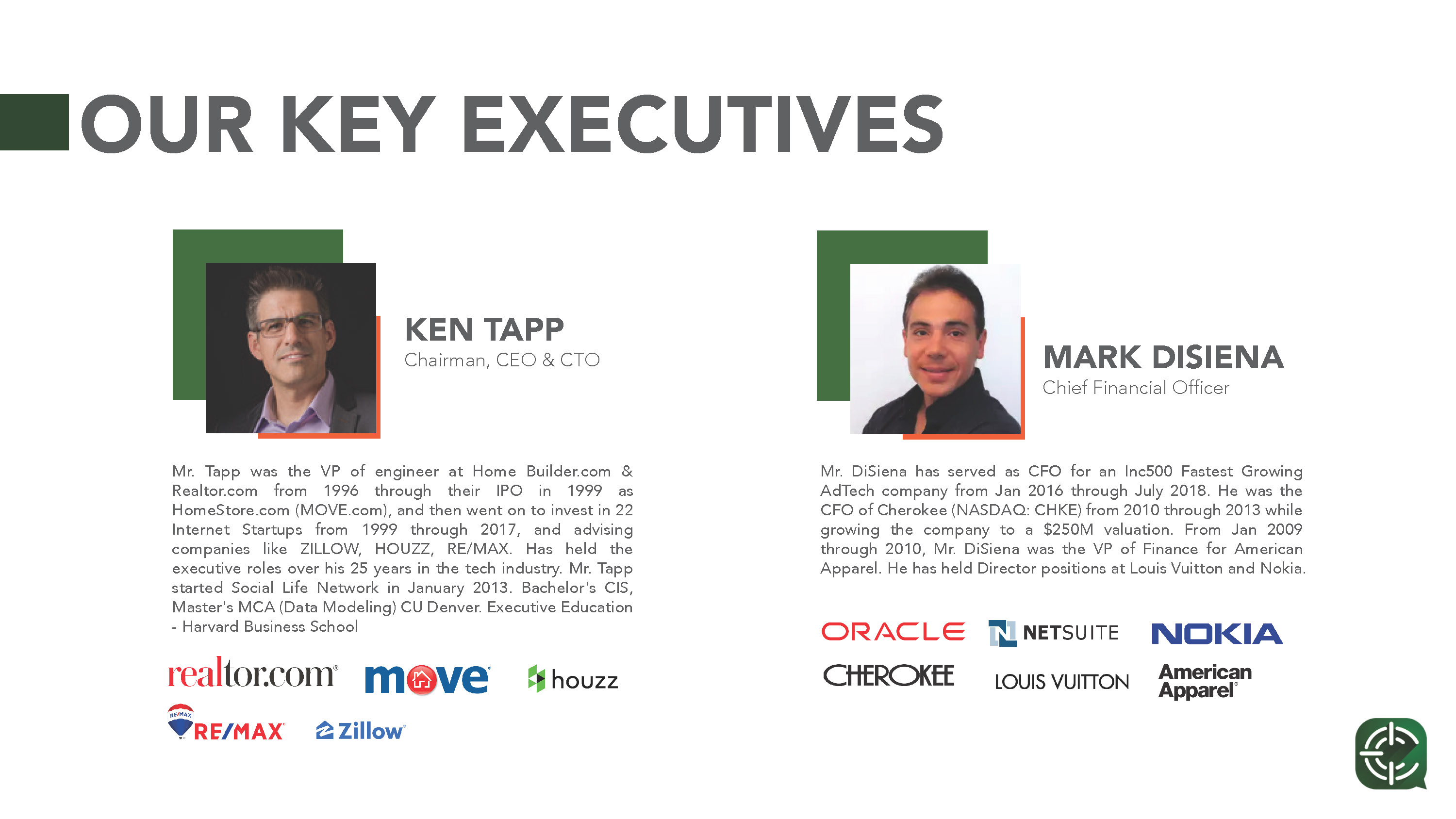 HuntPost Key Executive Team